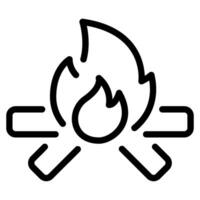 calor icono primavera, para uiux, web, aplicación, infografía, etc vector