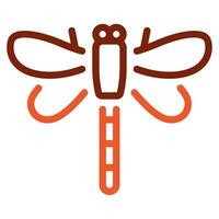 Dragonfly Icon Spring, for uiux, web, app, infographic, etc vector