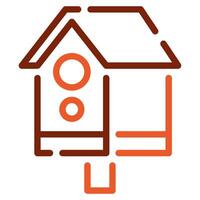 Birdhouse Icon Spring, for uiux, web, app, infographic, etc vector