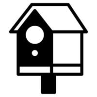 Birdhouse Icon Spring, for uiux, web, app, infographic, etc vector