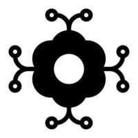 Floral Wreath Icon Spring, for uiux, web, app, infographic, etc vector
