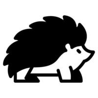 Hedgehog Icon Spring, for uiux, web, app, infographic, etc vector