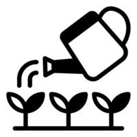 Watering Can Icon Spring, for uiux, web, app, infographic, etc vector