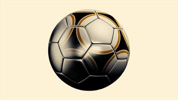 Football ball. Soccer ball. Worn Soccer Ball. video