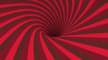 Abstract background with animation spinning helix. Abstract swirling colorful funnel. Rotating rainbow swirl. video