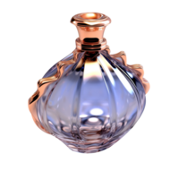 AI generated Perfume bottles isolated on png background