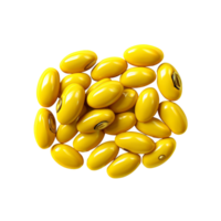 AI generated Fresh and beautiful Soybean isolated on transparent background png