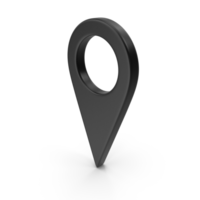 3d png mapa puntero, ubicación mapa icono, negro textura, negro ubicación alfiler o navegación, web ubicación punto, puntero, gris puntero icono, ubicación símbolo. GPS, viajar, navegación, sitio posición
