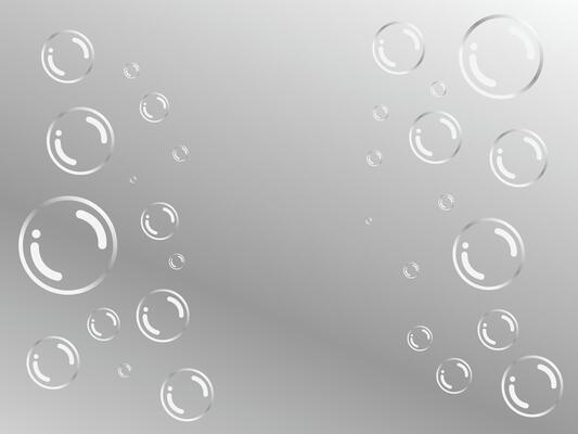 Realistic bubble vector