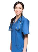 Young nurse portrait photo