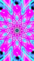 Vertical Mesmerizing Neon Lines in a Spiral Loop Animation video