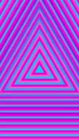 Vibrant Pink and Blue Triangular Patterns Looping Animation. Vertical Background video