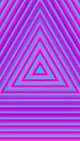 Vibrant Pink and Blue Triangular Patterns Looping Animation. Vertical Background video