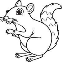 Animals coloring pages for coloring book. Animals coloring pages vector
