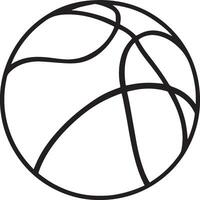 Basketball coloring pages. Basketball coloring pages for coloring book vector