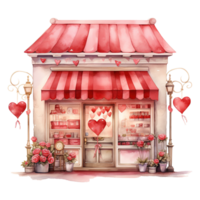 AI generated Romantic Delights Valentine's Day - Festive Atmosphere for Your Special Celebration png