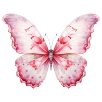 AI generated Fluttering Love Valentine Butterfly - Colorful Wings for Heartfelt Celebrations png