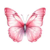 AI generated Fluttering Love Valentine Butterfly - Colorful Wings for Heartfelt Celebrations png