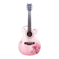 AI generated Romantic Serenade Valentine Guitar - Festive Tunes for Your Special Valentine png