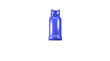 azul lustroso gás tubo png