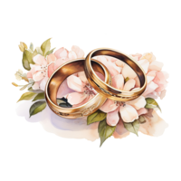 AI generated Symbol of Forever Valentine Wedding Ring - A Timeless Token of Love and Commitment png