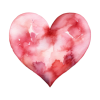 AI generated Capturing Love in Pink Valentine Heart - A Romantic Celebration of Affection and Happiness png