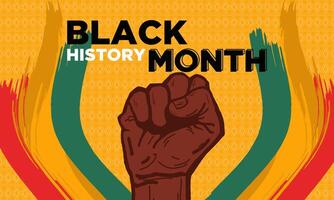 black history month vector