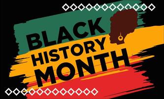 black history month vector