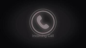 Phone ring icon animation. Incoming call. Animation Call Icon. Handmade scribble animation of a phone ringing. Animated Cell Phone Ringing video