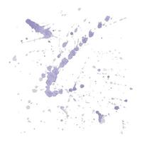 Abstract spot, lilac splash pattern. Watercolor hand drawn background vector