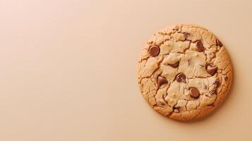 AI generated Delicious Chocolate Chip Cookie Delight photo