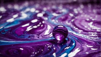AI generated Fluid Background Design photo