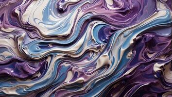 AI generated Fluid Background Design photo