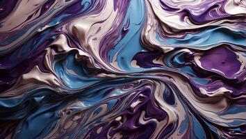 AI generated Fluid Background Design photo