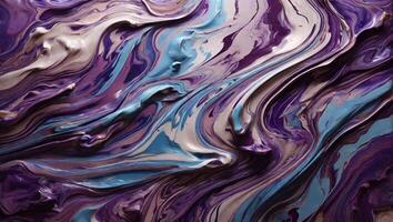 AI generated Fluid Background Design photo