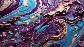 AI generated Fluid Background Design photo