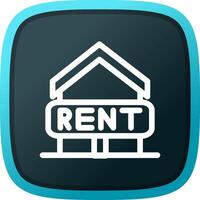 Rent Creative Icon Design vector