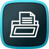 Folder Creative Icon Design vector