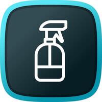 Spray Bottle Creative Icon Design vector