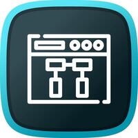 Sitemap Creative Icon Design vector