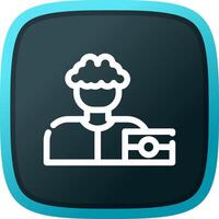 Photographer Creative Icon Design vector