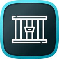 Jail Creative Icon Design vector