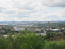 Aerial view of Dundee from Law hill photo