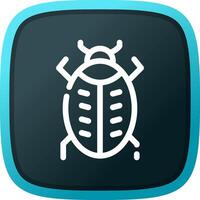 Bug Creative Icon Design vector