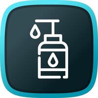 Hand Washer Creative Icon Design vector