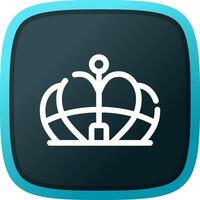 Crown Creative Icon Design vector