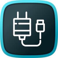 Charger Creative Icon Design vector