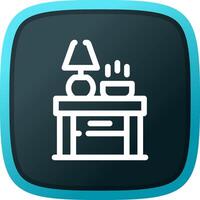 Nightstand Creative Icon Design vector