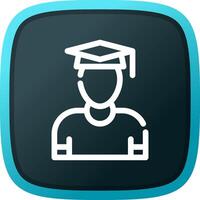 Graduate Creative Icon Design vector