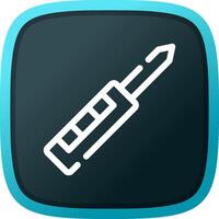 Screwdriver Creative Icon Design vector